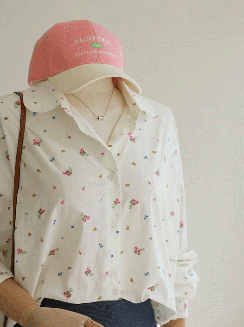 ミラアフラワーシャツ T11808