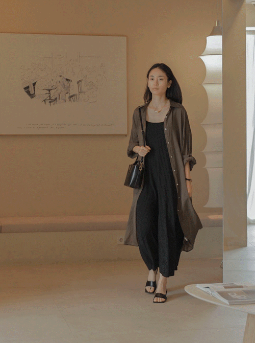 ビソール ロングシャツ Y016