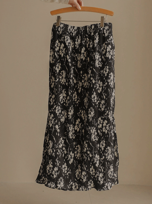 ショオセルフラワーロングスカートY017