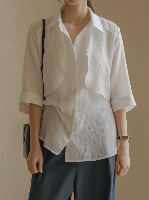 リネオンストラップブラウスT11943