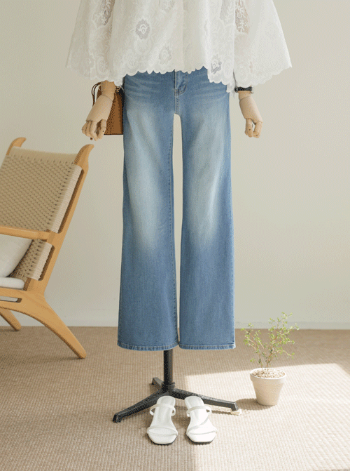 パメロンブーツカットロングパンツP7433
