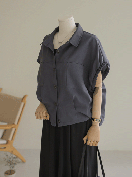 タヘオンピンタックシャツ T12424